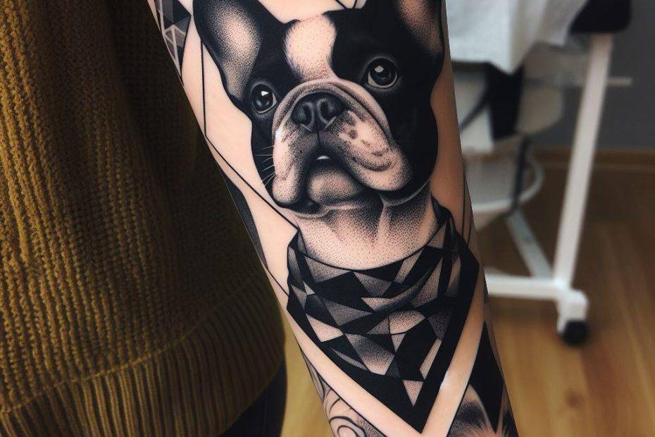 French BullDog Tattoo