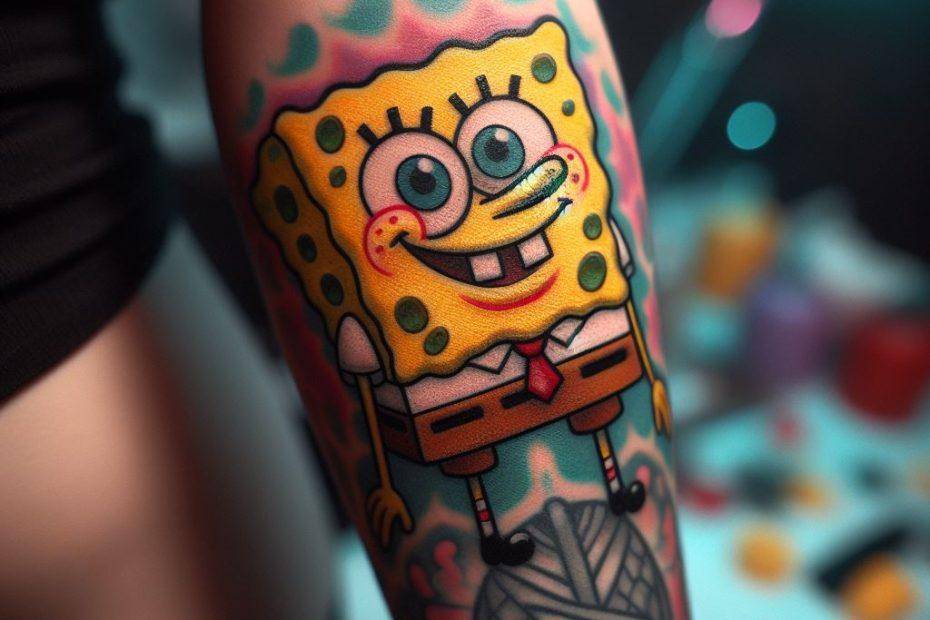 Spongebob Tattoo