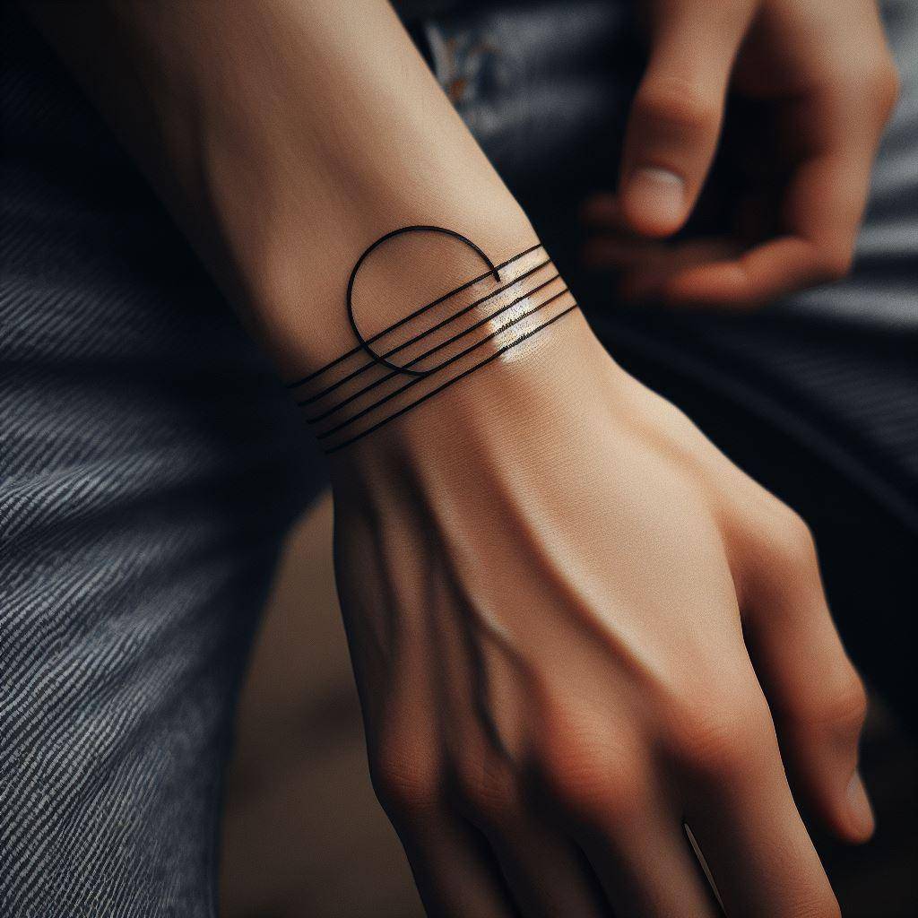 Bracelet Tattoo for Man