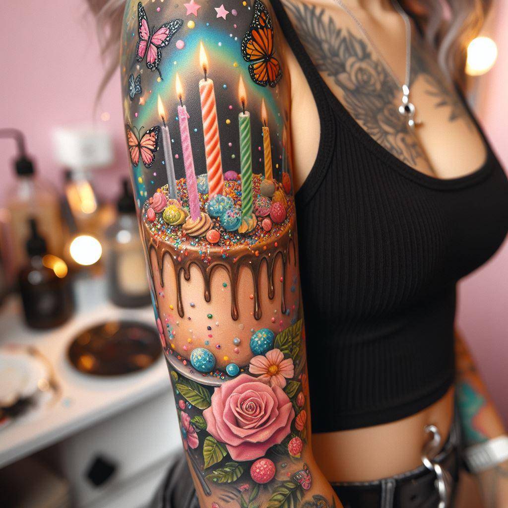 Cake Tattoo