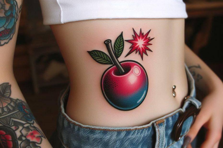 Cherry Bomb Tattoo