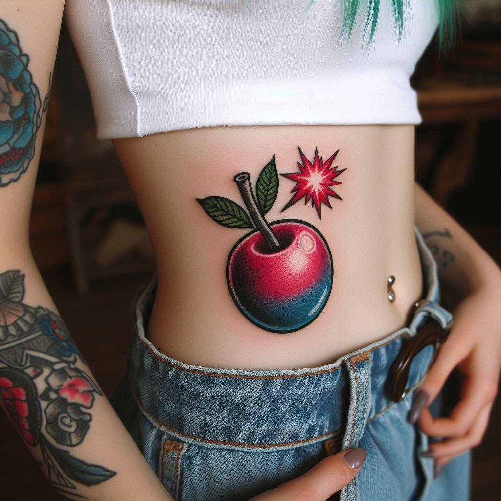 Cherry Bomb Tattoo