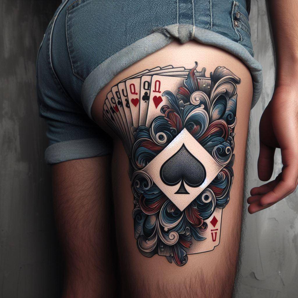 Deck of Cards Tattoo