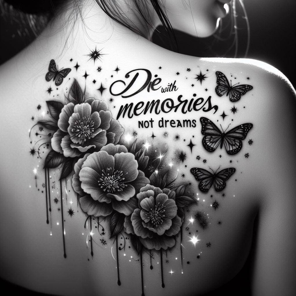 Die with Memories Not Dreams Tattoo