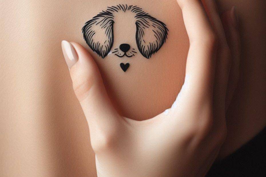 Dog Ear Tattoo