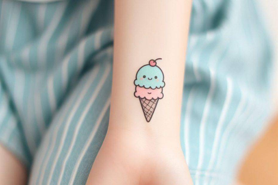 Ice Cream Tattoo