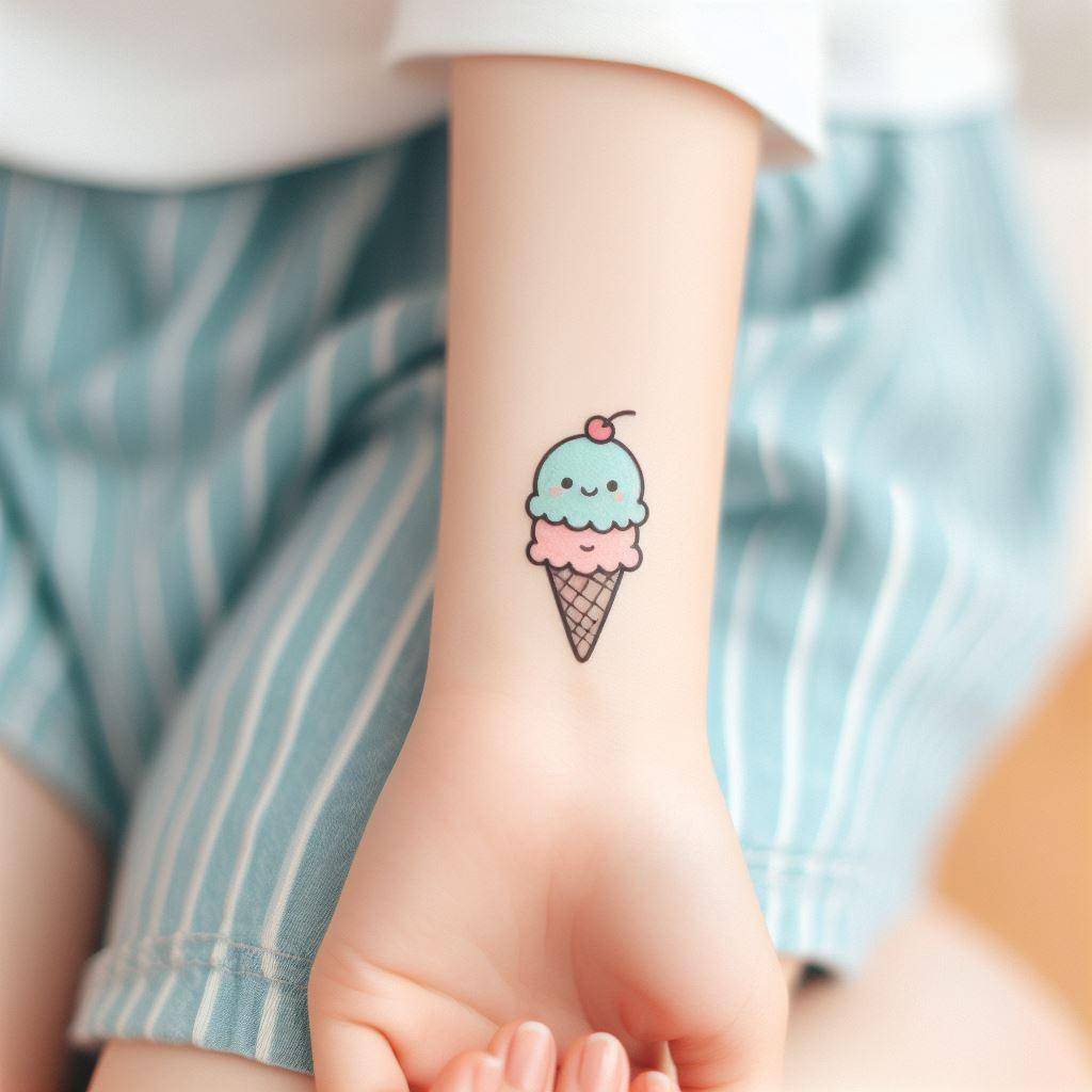 Ice Cream Tattoo