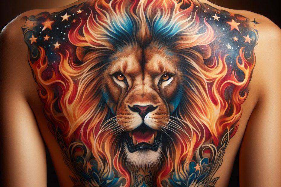 Leo Tattoo 2