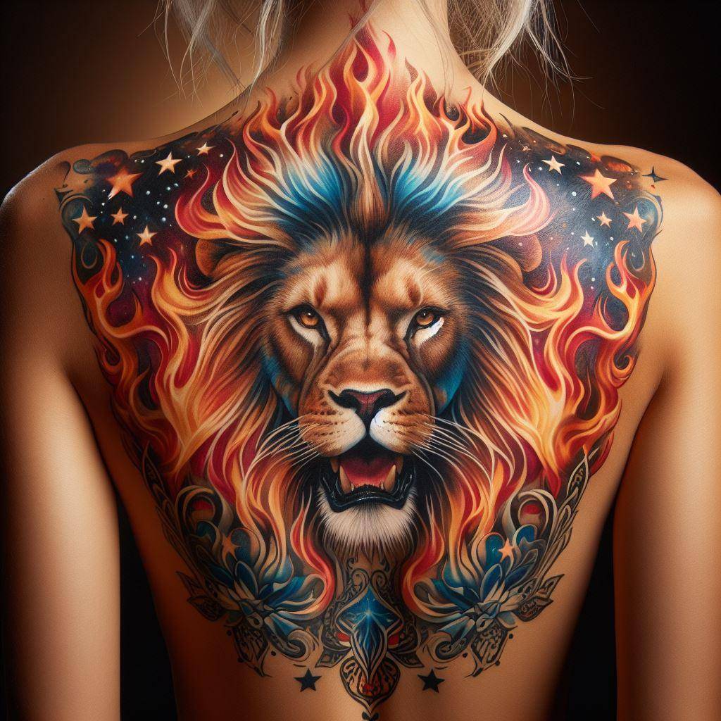 Leo Tattoo 2