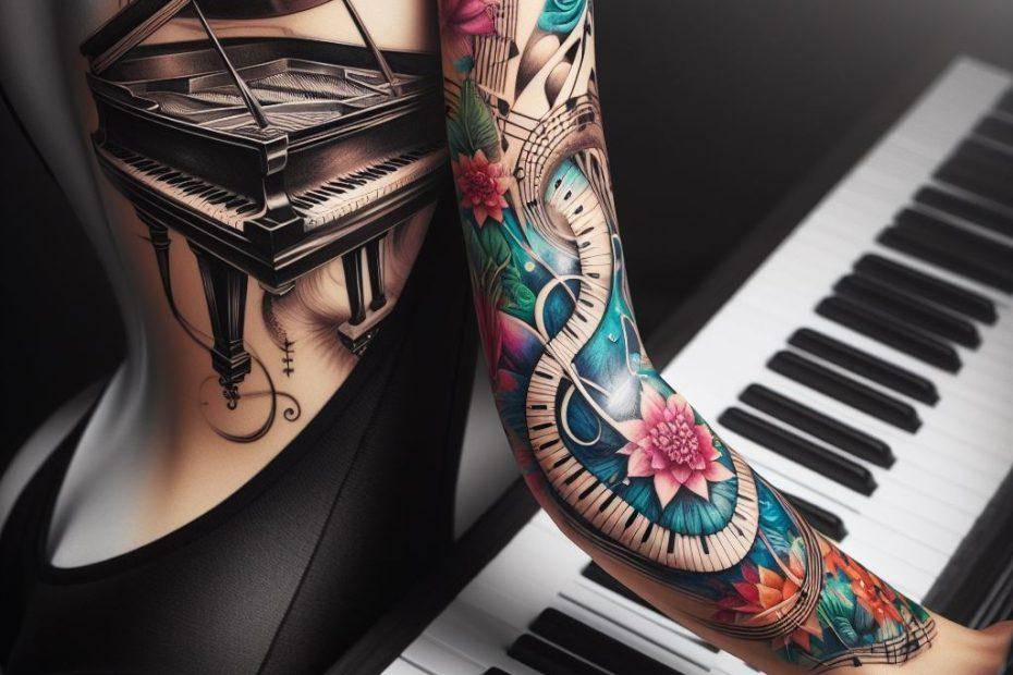 Piano Tattoo