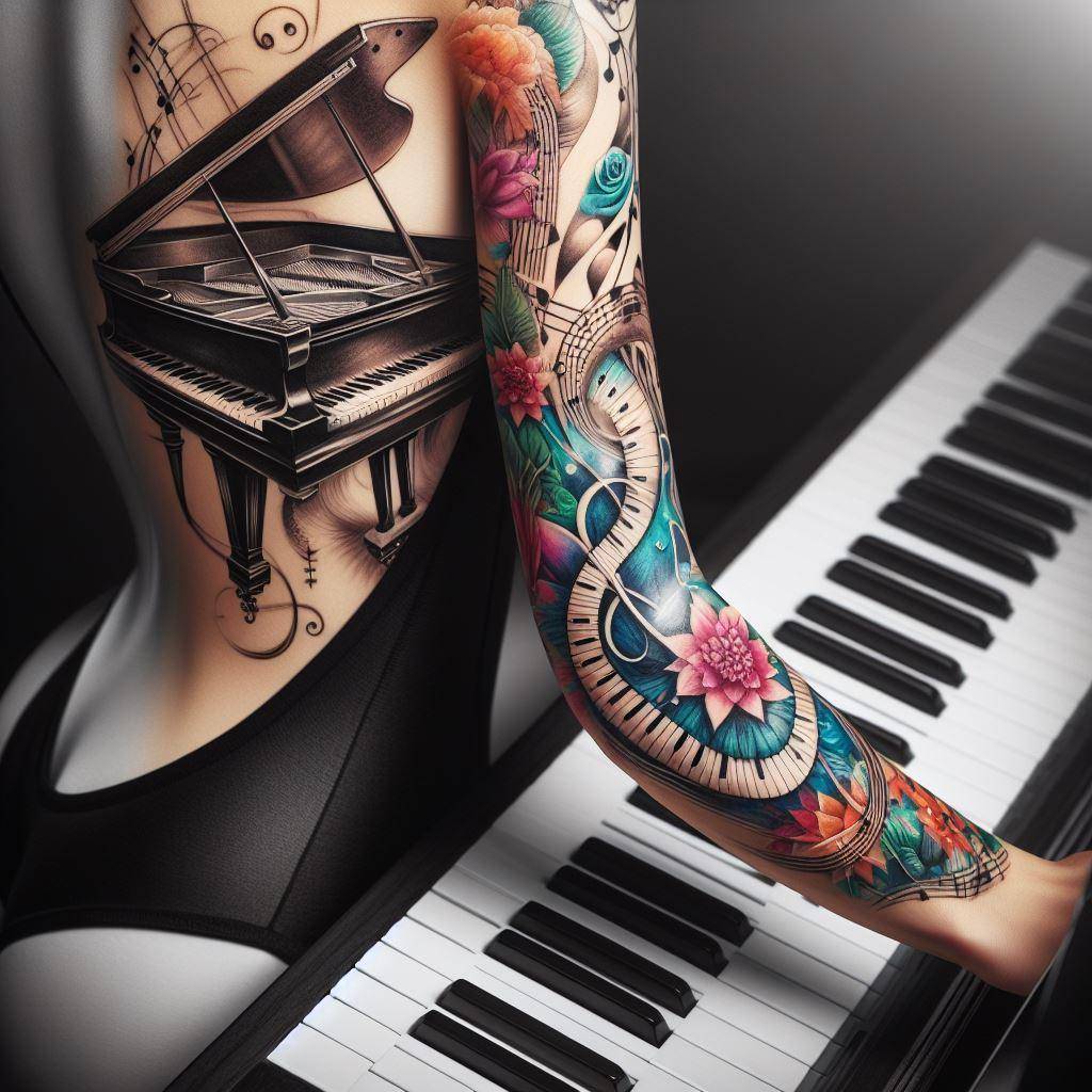 Piano Tattoo