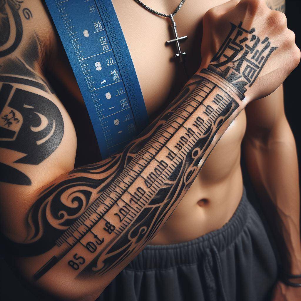 Ruler Tattoo 4