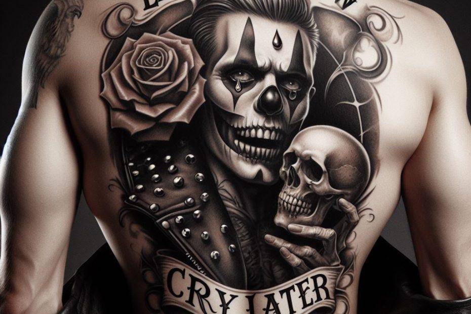 Sad Clown Tattoo