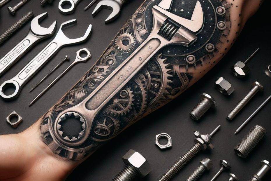 Wrench Tattoo