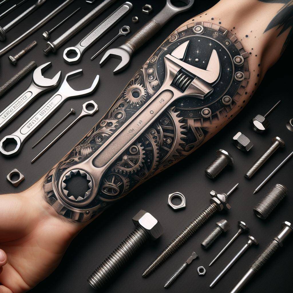 Wrench Tattoo