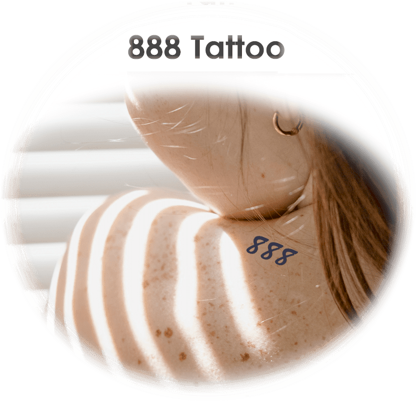888 Tattoo Design
