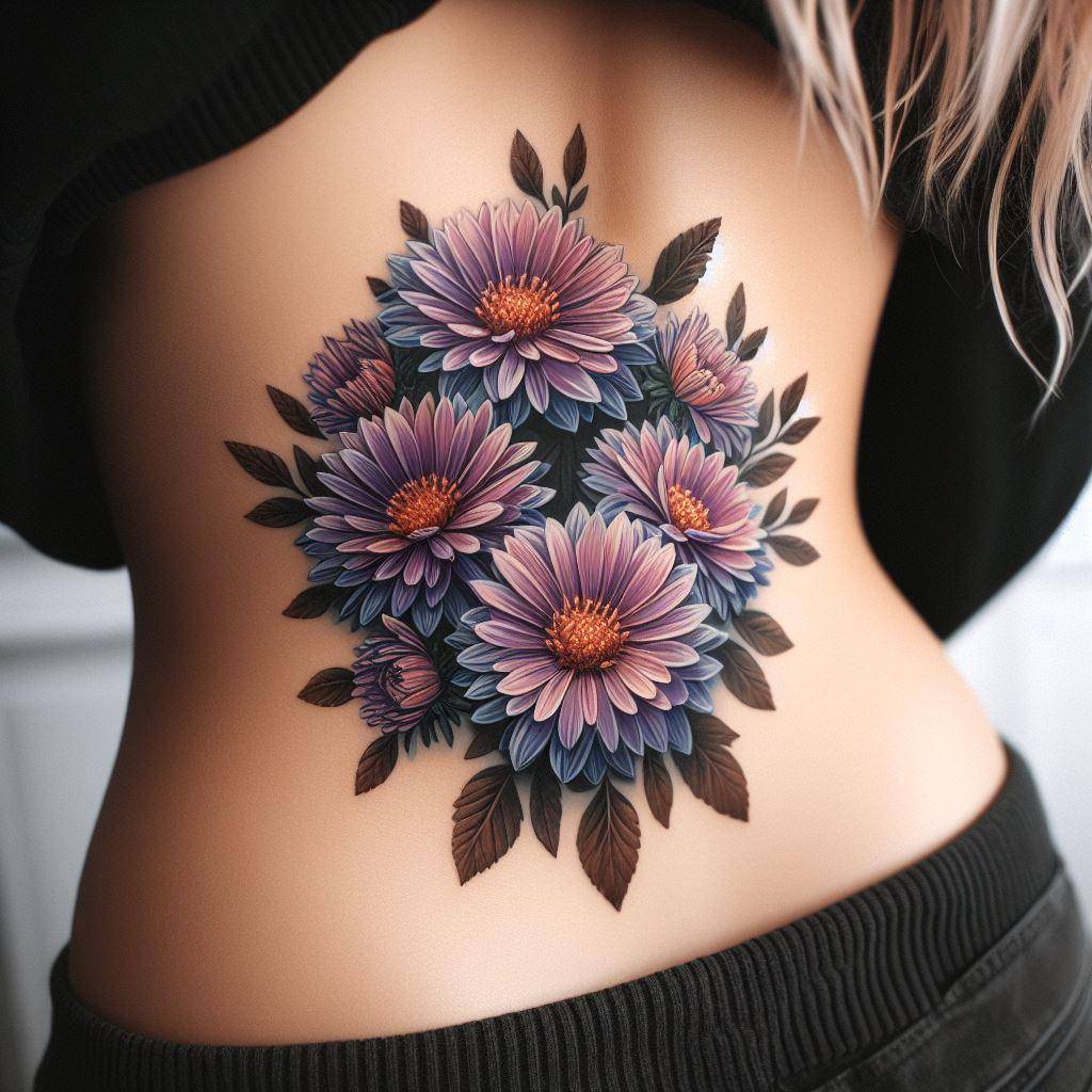 Aster tattoo 5