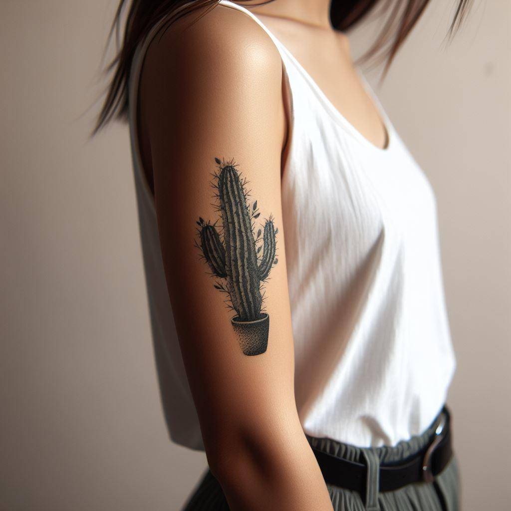 Cactus Tattoo 2