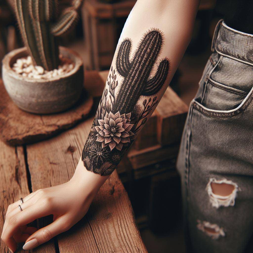 Cactus Tattoo 5