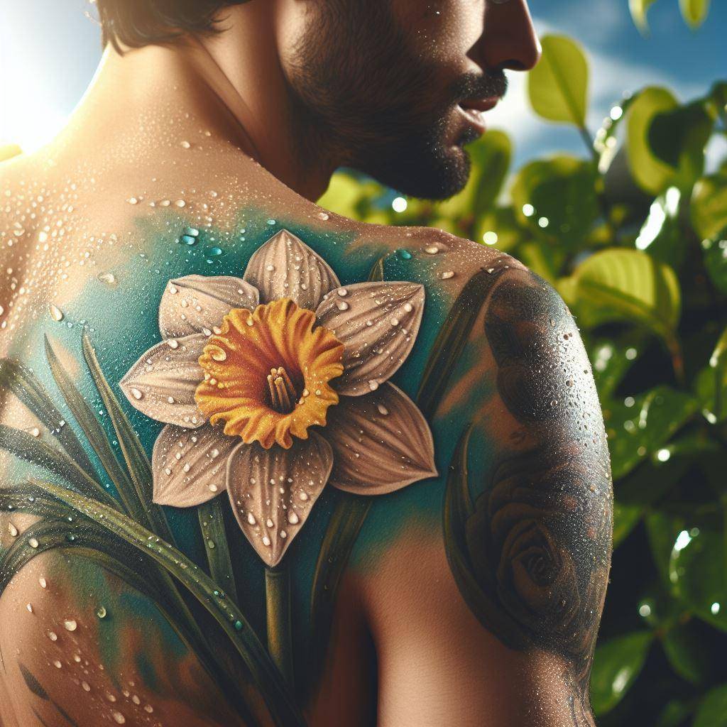 Daffodil Tattoo 3