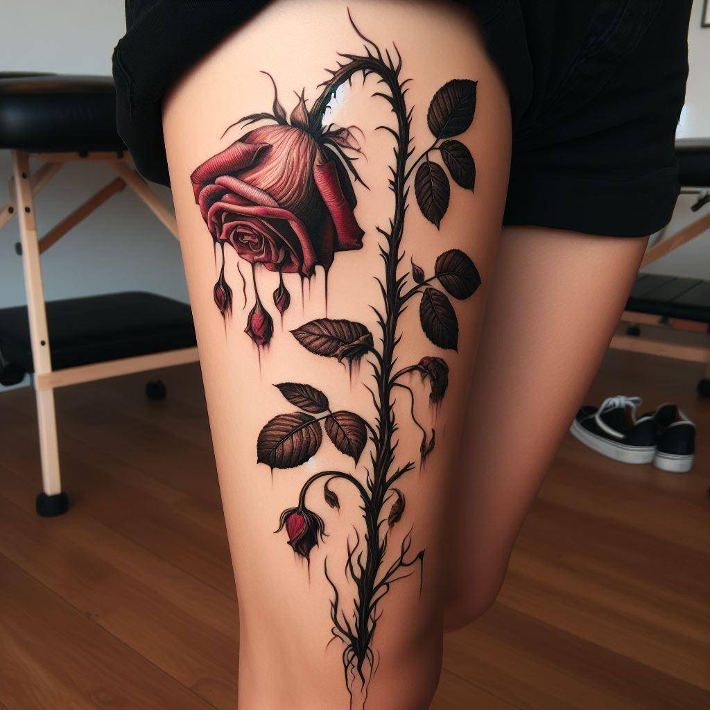 Dead Rose Tattoo 8