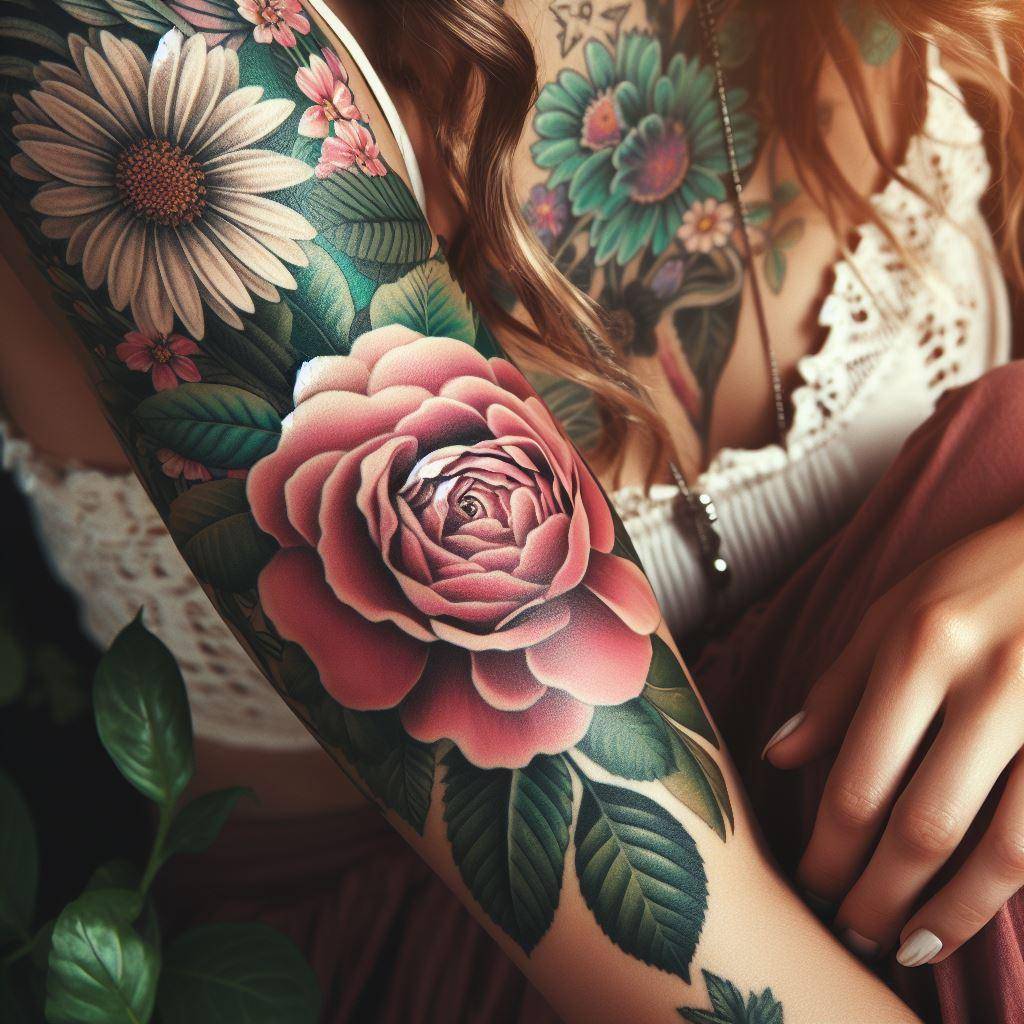 Flower Tattoo 3