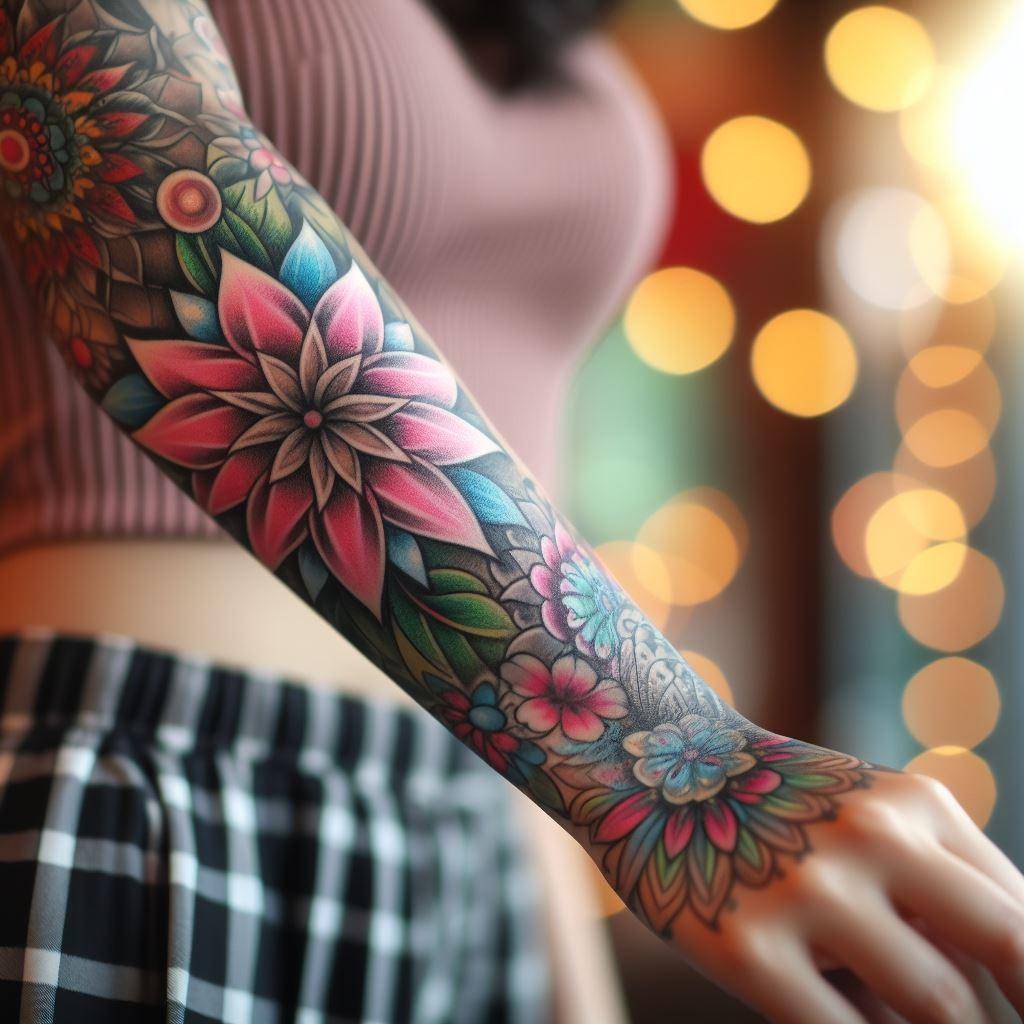 Flower Tattoo 4