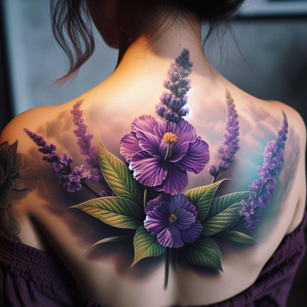Lavender Tattoo 7