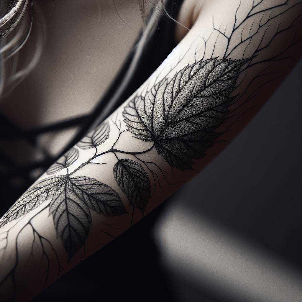 Leaf Tattoo
