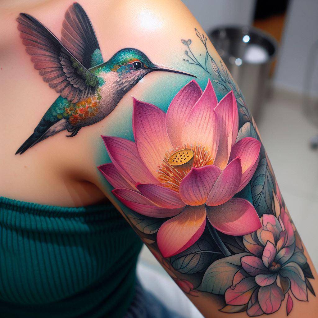 Lotus Flower Tattoo 2