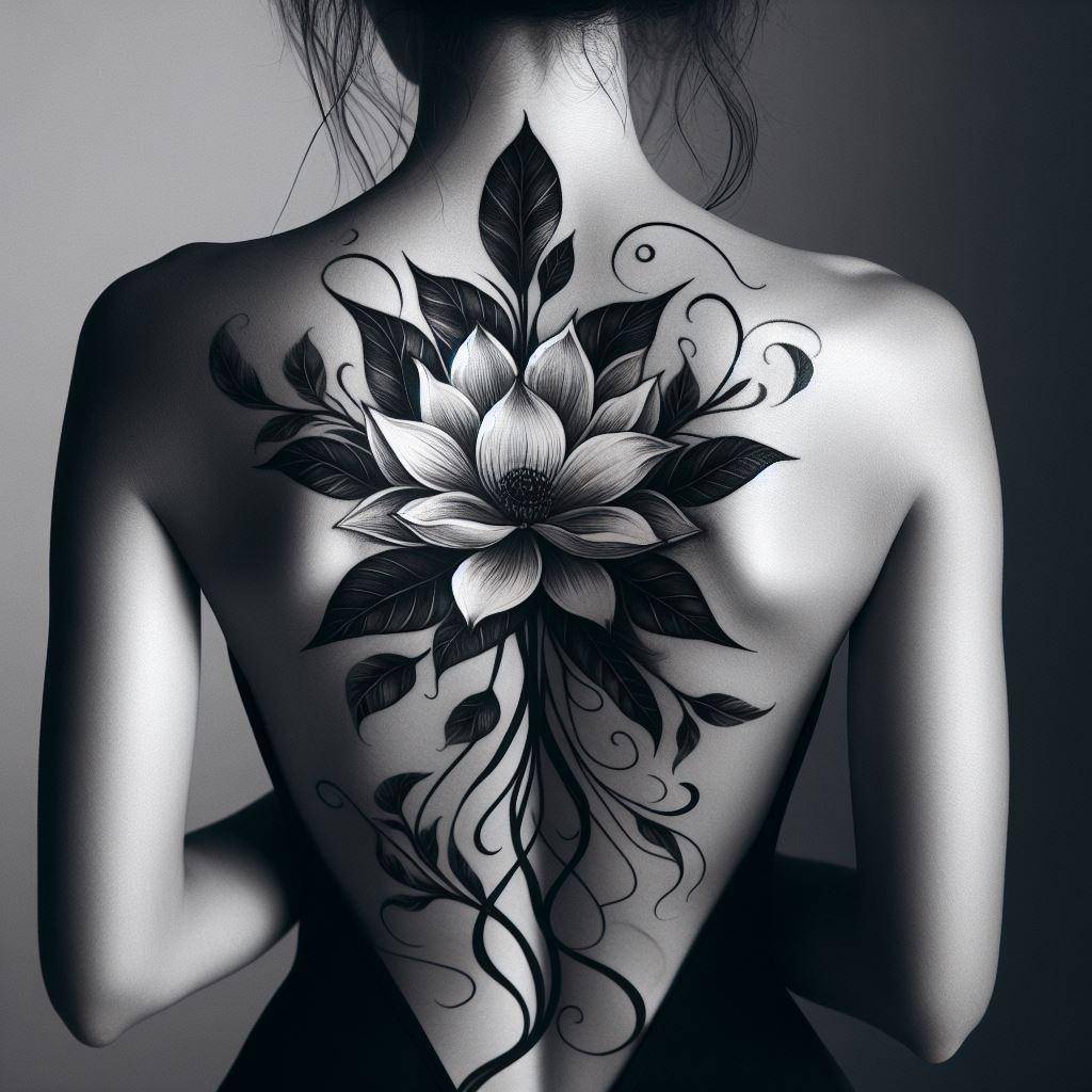 Lotus Flower Tattoo 7