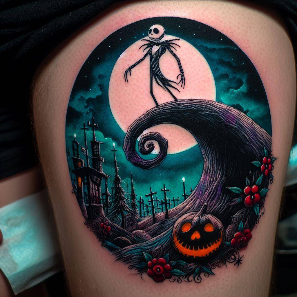 Nightmare before Christmas Tattoo