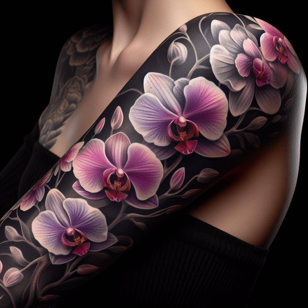 Orchid Tattoo 8