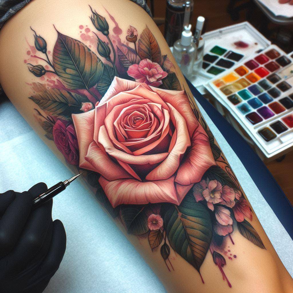 Rose Tattoo 2