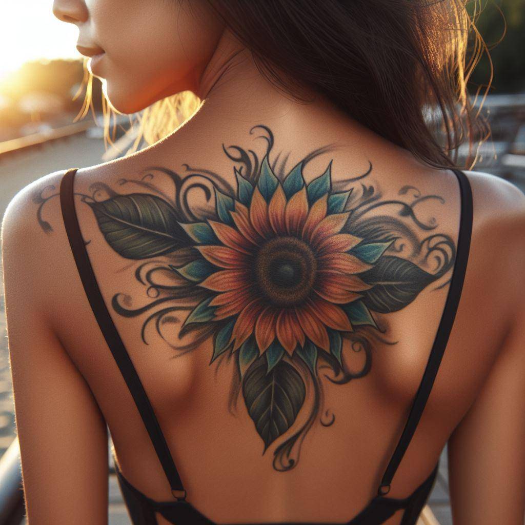 Sunflower Tattoo 8