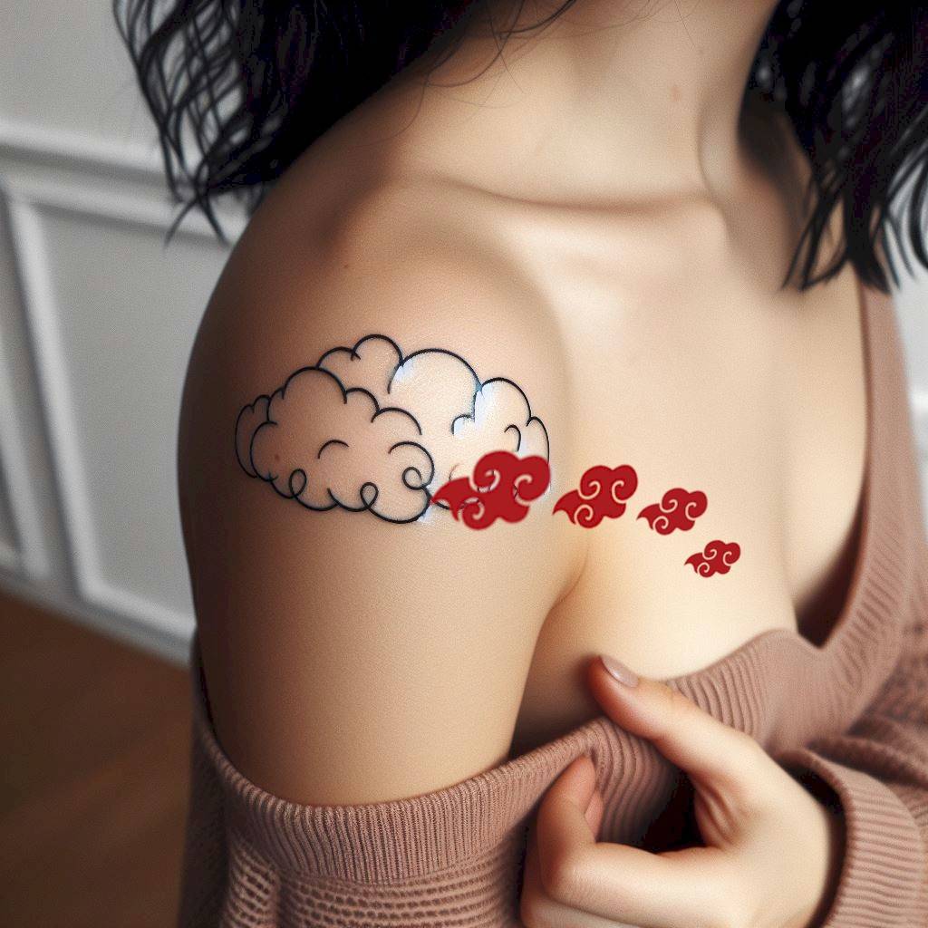 Akatsuki Cloud Tattoo 5