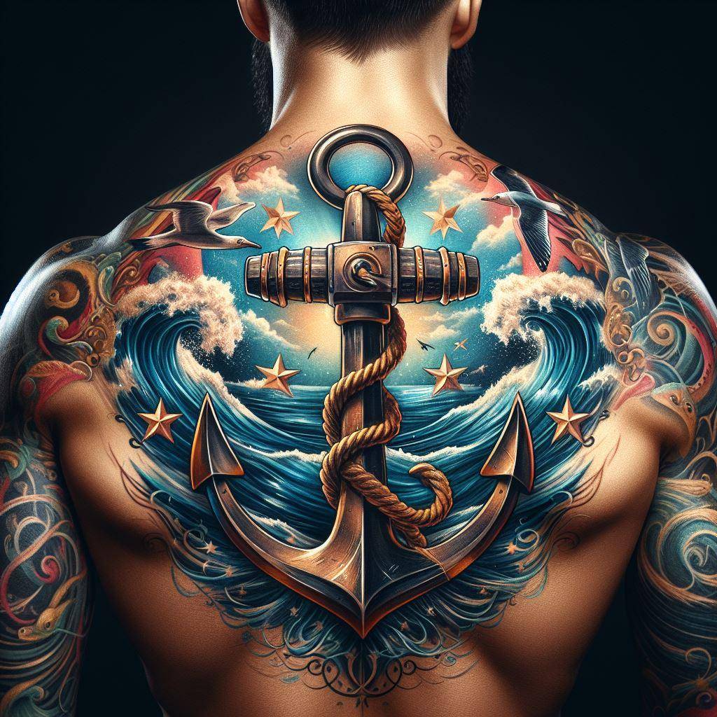 Anchor Tattoo 11