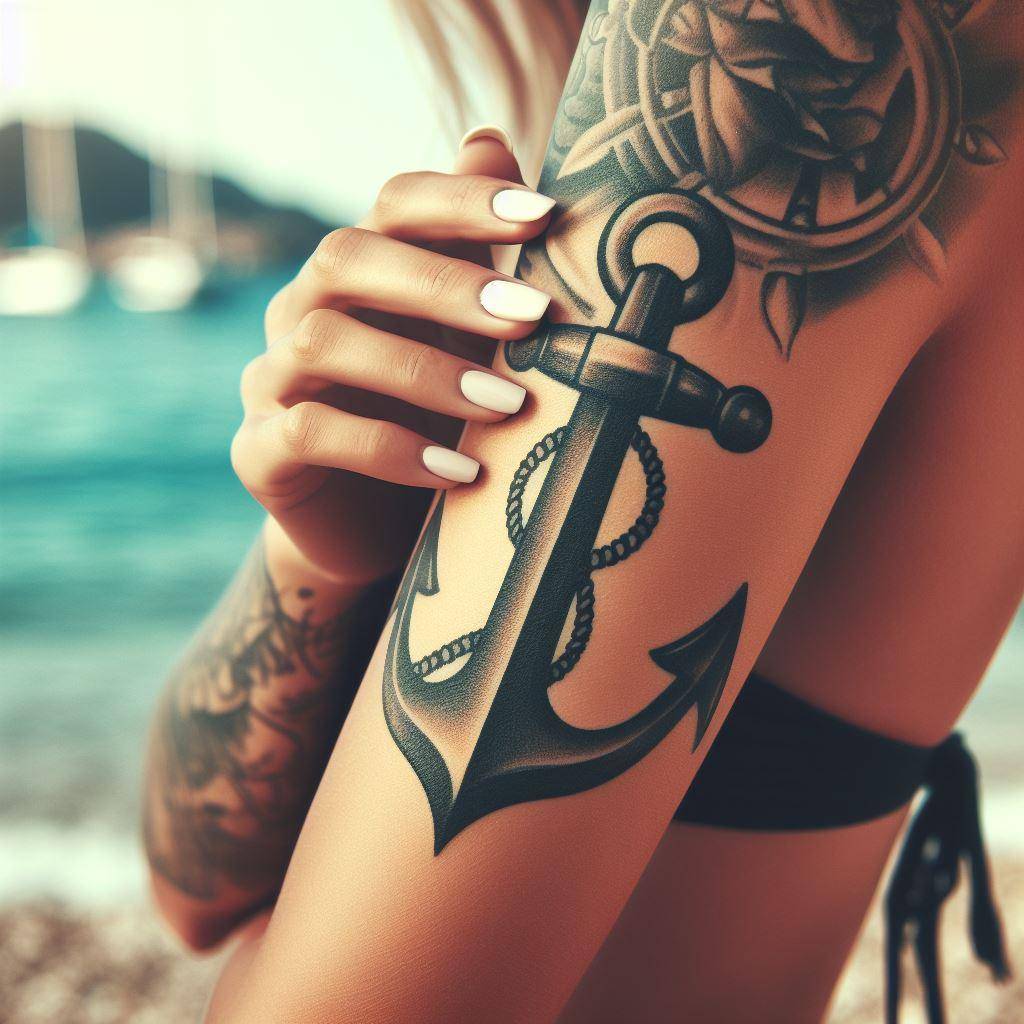 Anchor Tattoo 7