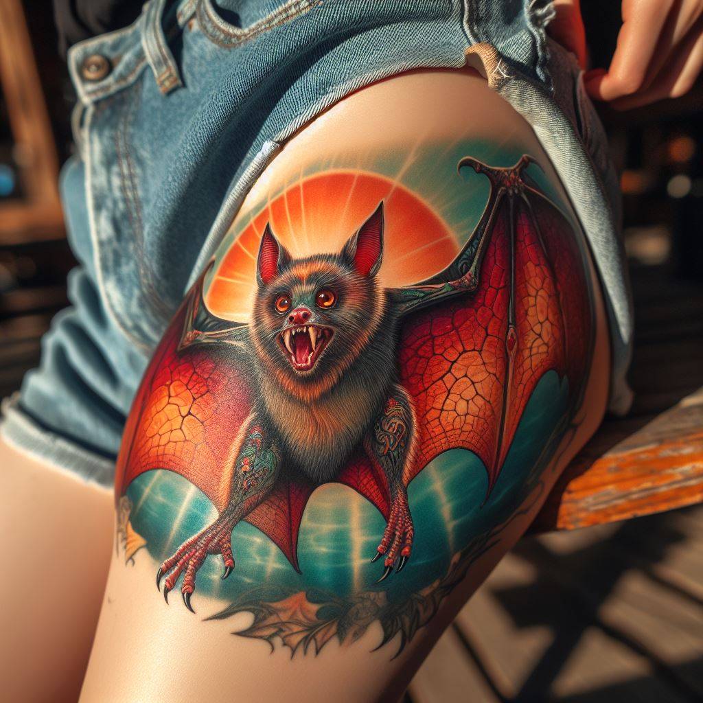 Bat Tattoo 13