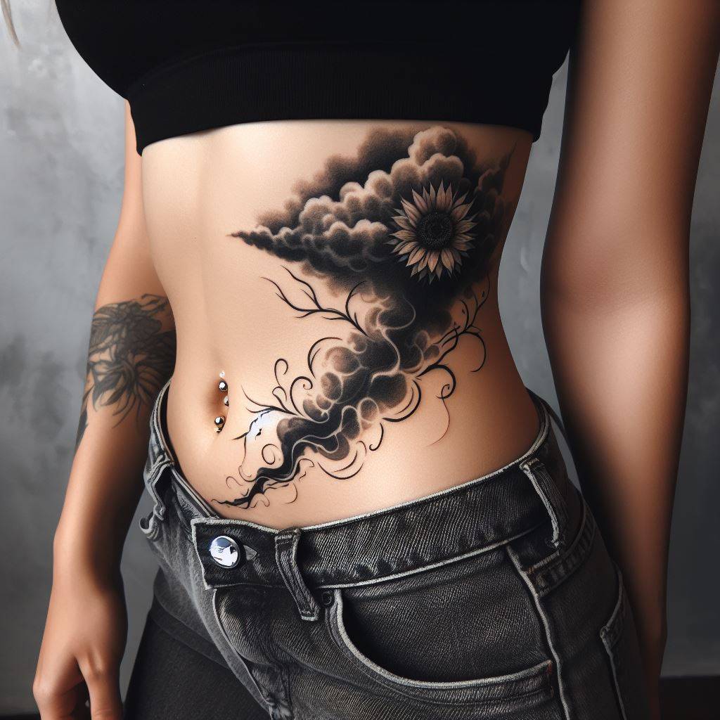 Black Cloud Tattoo 13
