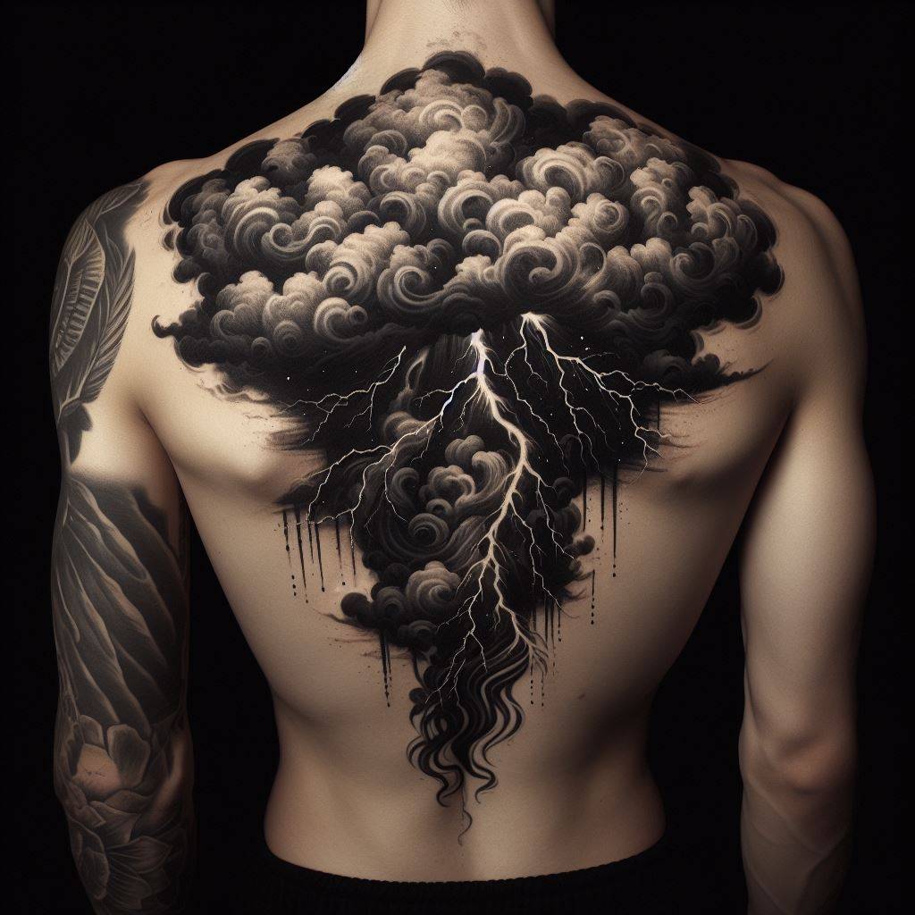 Black Cloud Tattoo 7