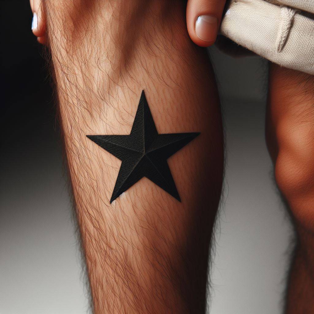 Black Star Tattoo 5