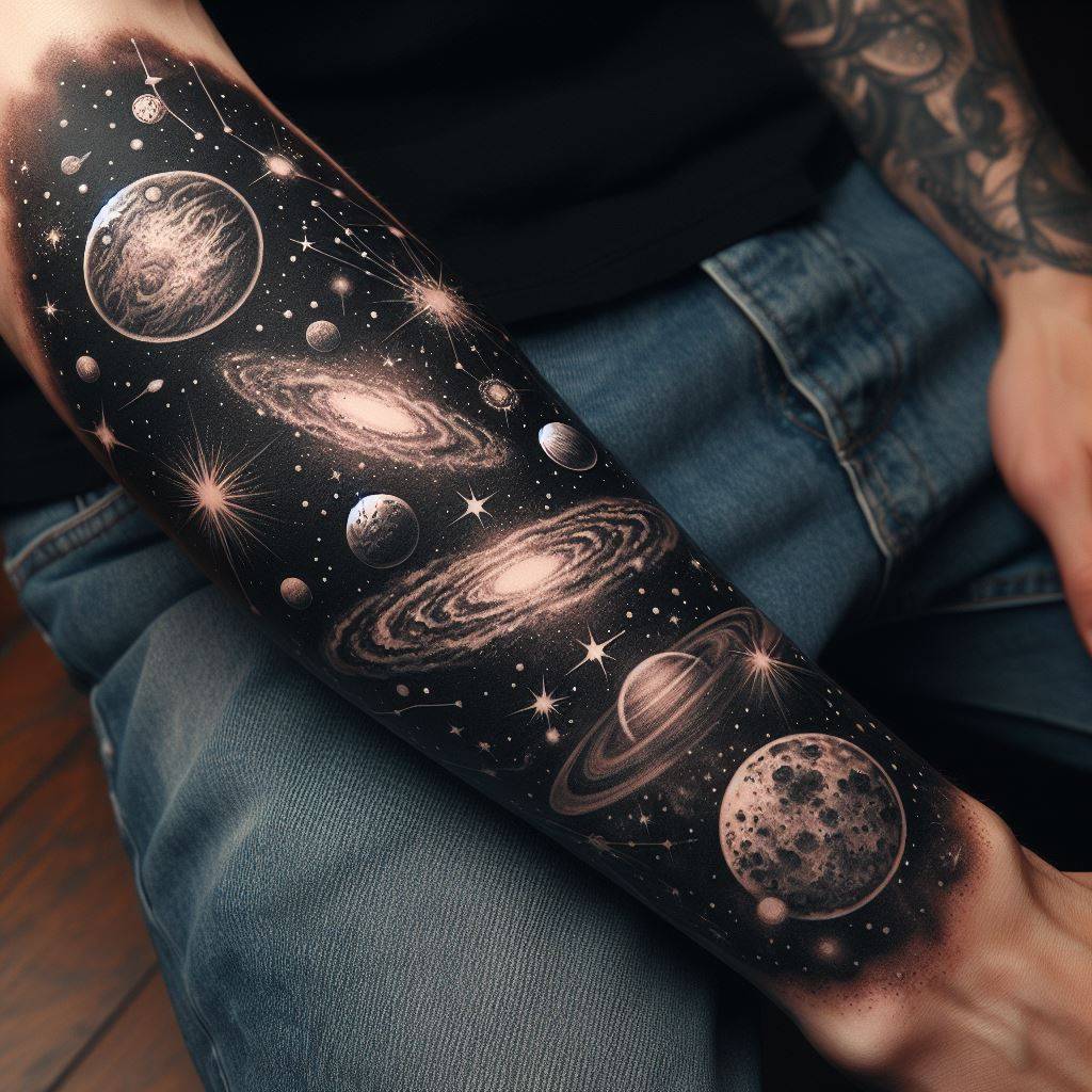 Cosmos Tattoo 12