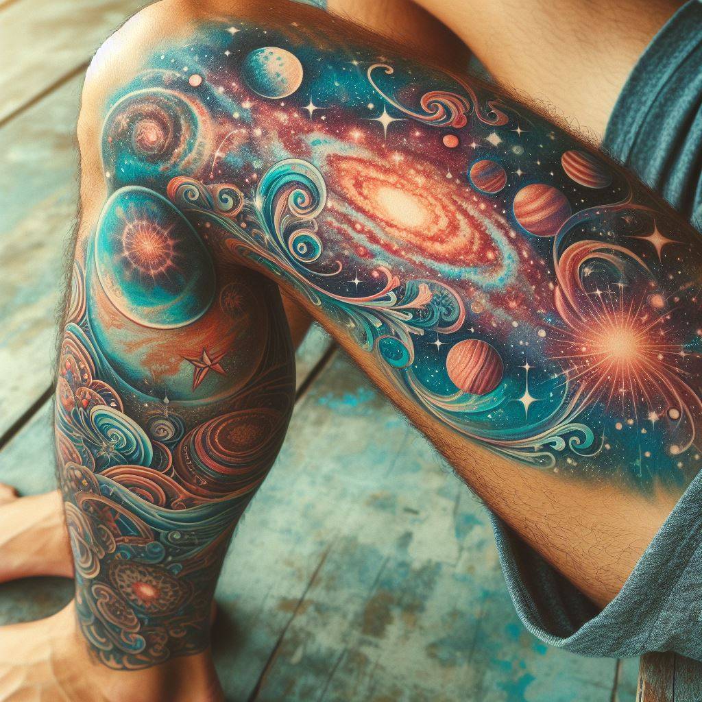 Cosmos Tattoo 7