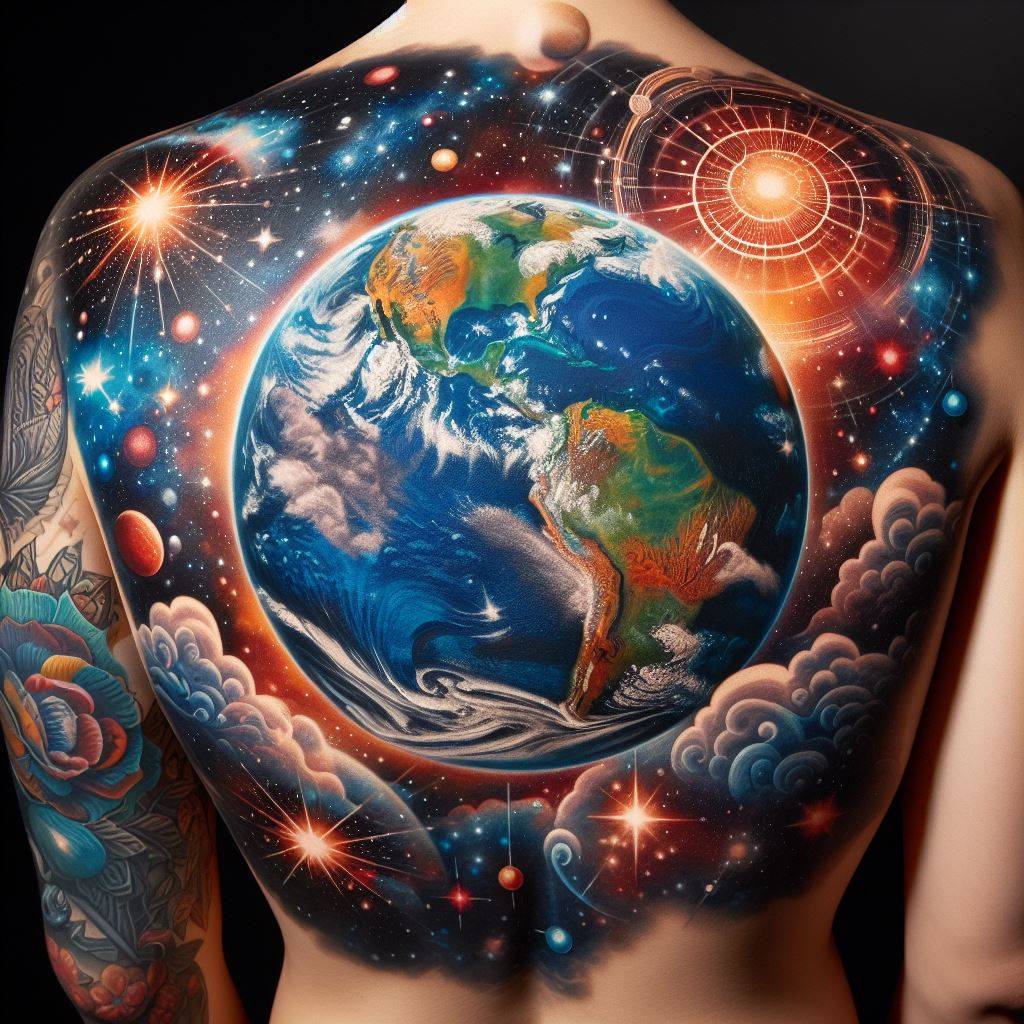 Earth Tattoo 4