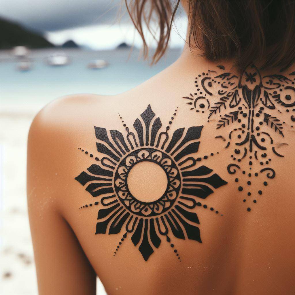 Filipino SUN Tattoo 7