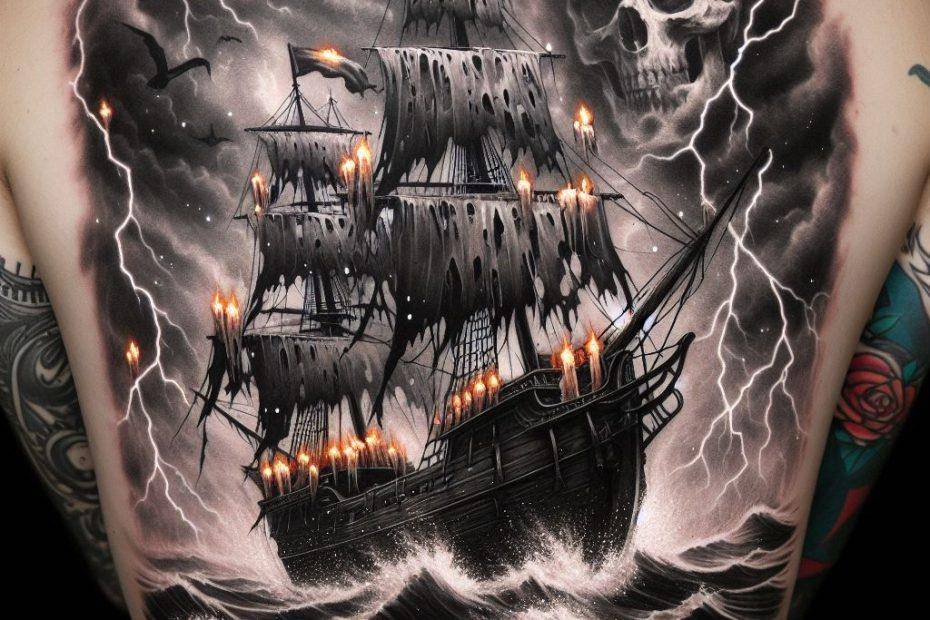 Ghost Ship Tattoo