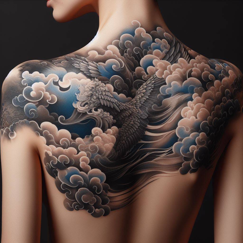 Japanese Cloud Tattoo 7