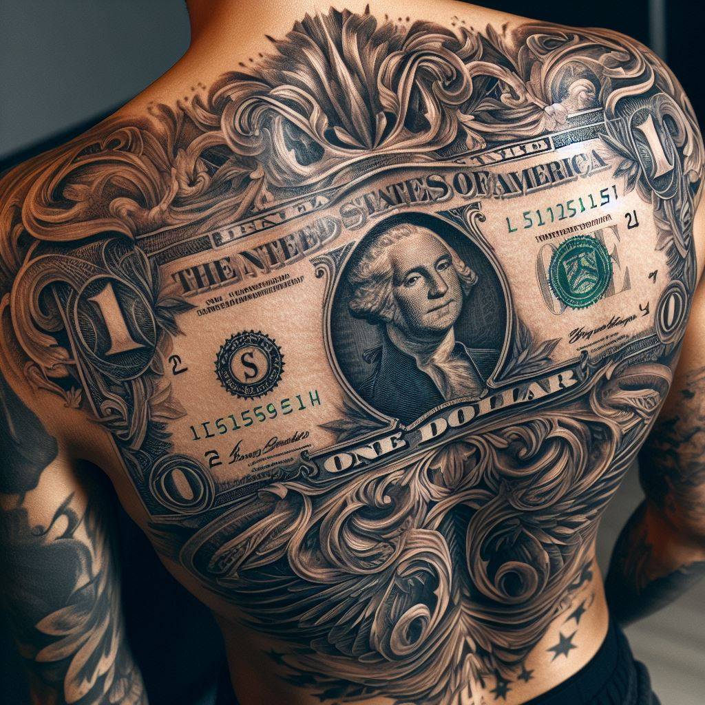 Money Tattoo 4