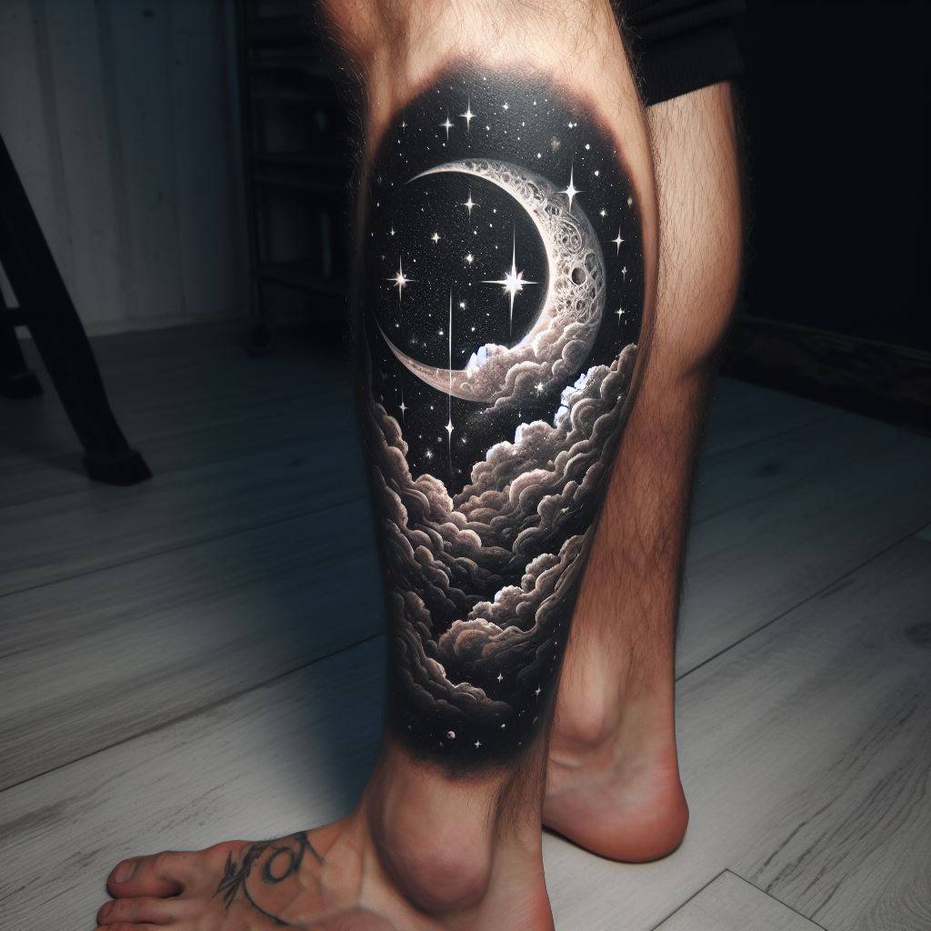 Night Sky Tattoo 15